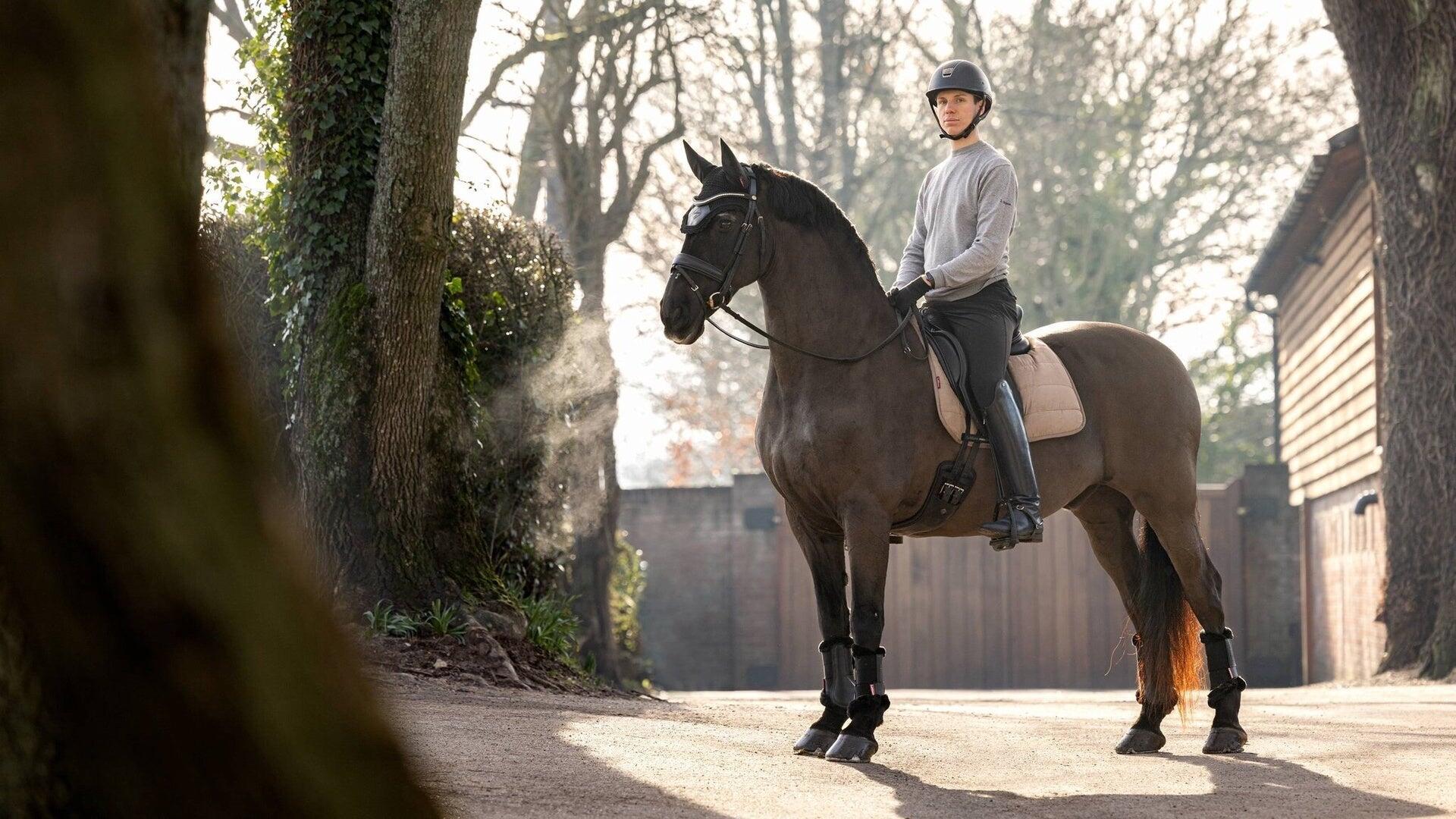 Dressuurmat voor paarden LeMieux Work 6/7