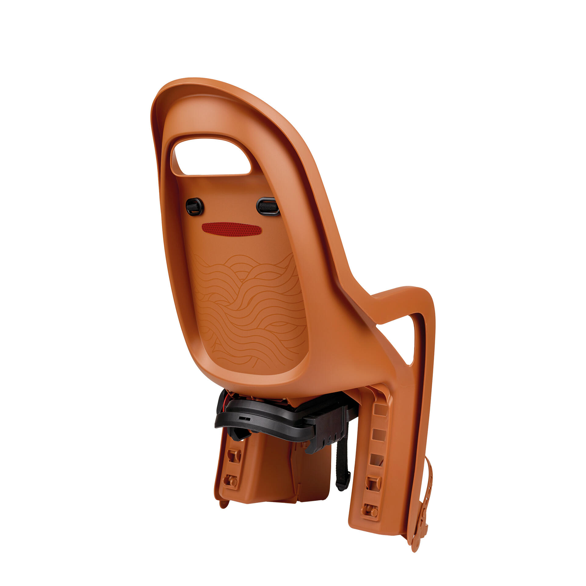 Silla Bicicleta fijácion Trasera Portaequipajes Groovy XR Márron Caramelo 3/7