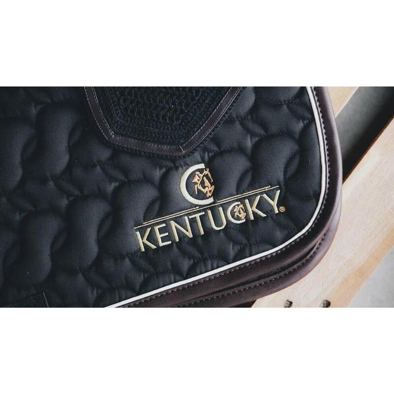 Kentucky Zadeldek Logo Wit -