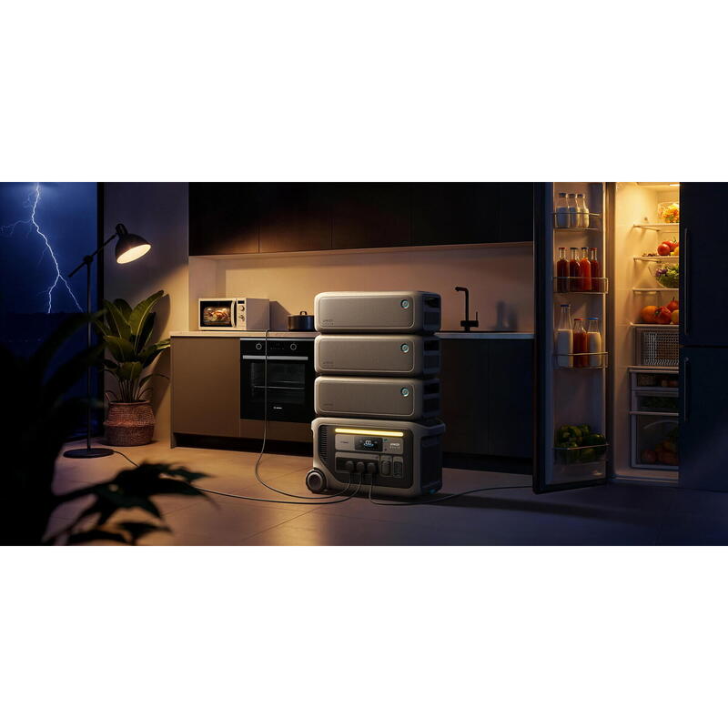 Baterie de extindere Anker SOLIX BP3000, 3072Wh, pentru F3000