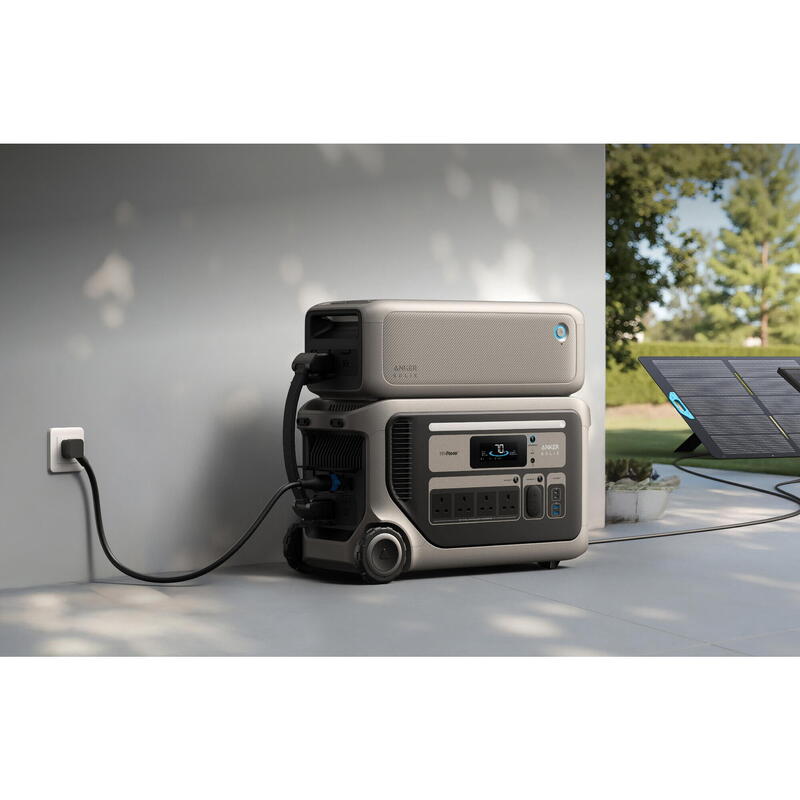 Baterie de extindere Anker SOLIX BP3000, 3072Wh, pentru F3000