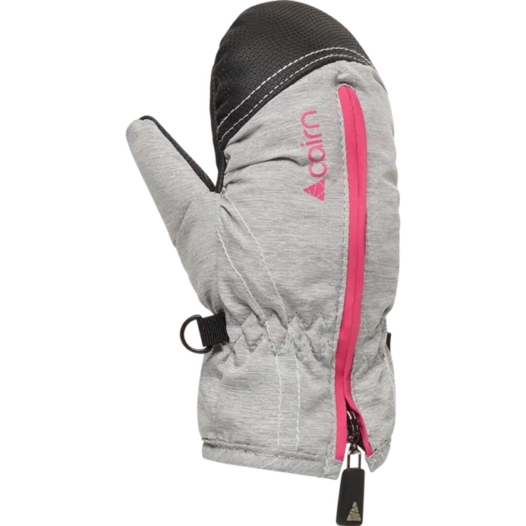 CAIRN Moufles bébé DOODLE B CTEX - GREY CHINE FUSCHIA 4/4