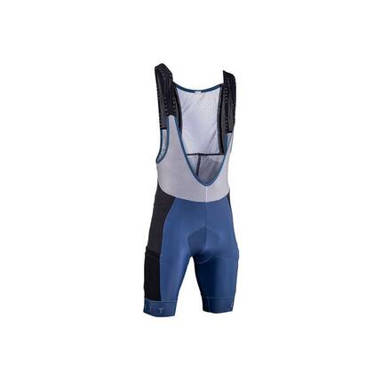 Cuissard à bretelles homme MTB Endurance 5.0 bleu