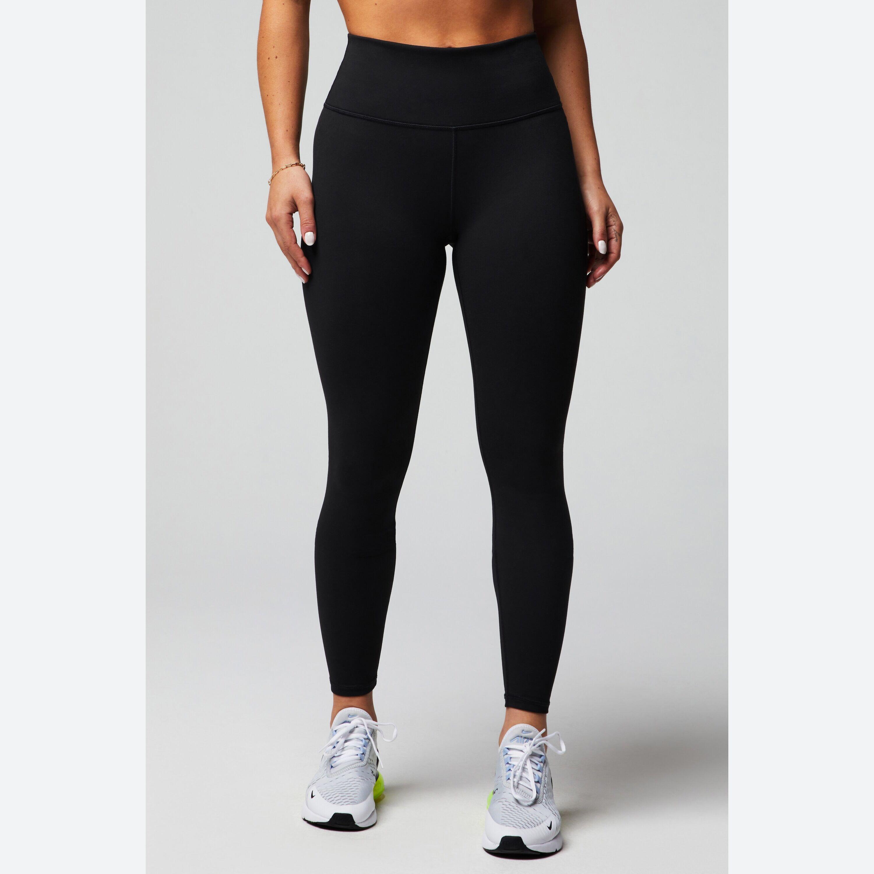 Fabletics - Legging Femme Define Powerhold Avec Forte Compression Et Taille Gainante - Legging - Noir - Decathlon