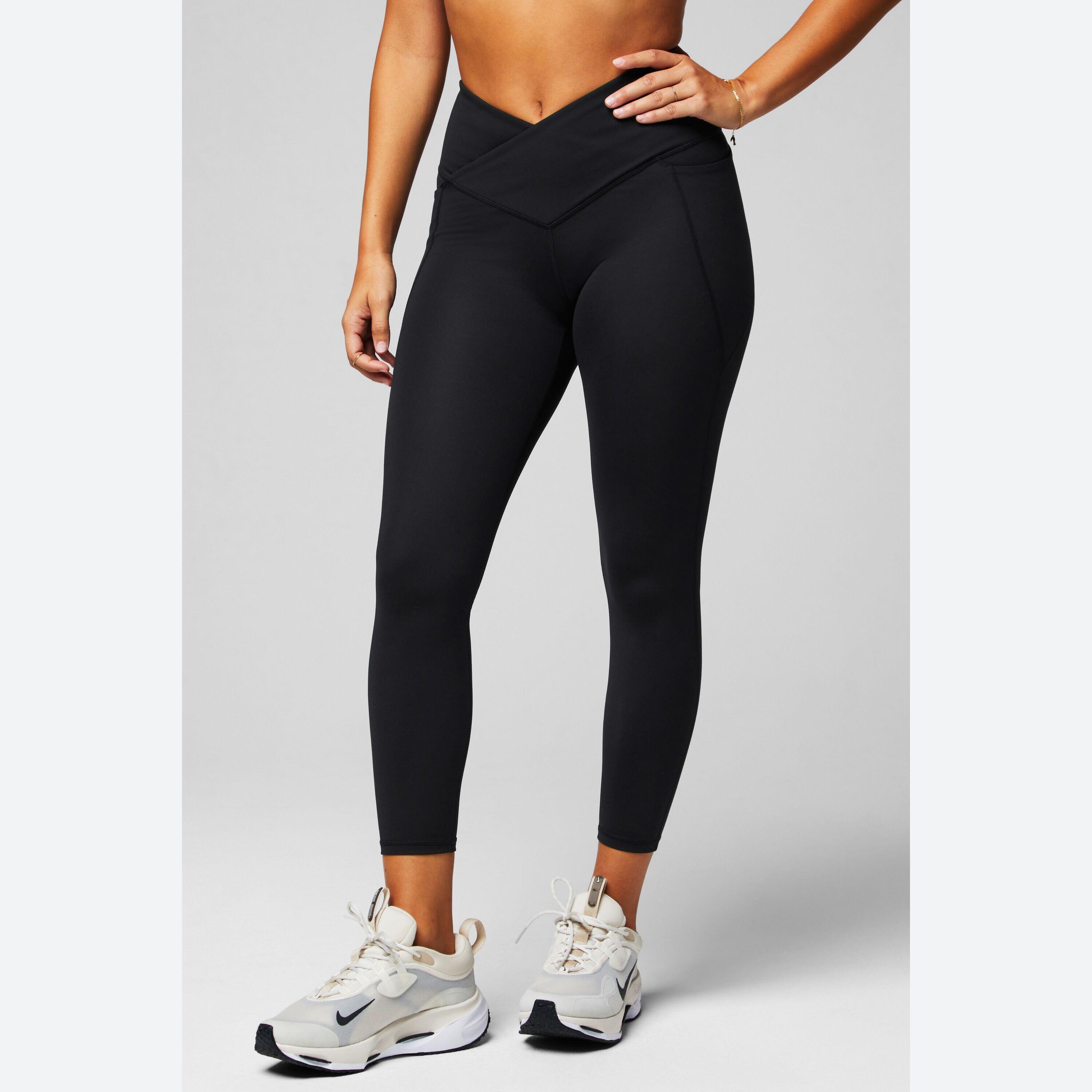 Fabletics - Legging Femme Oasis Pureluxe Opaque Avec Compression Moyenne - Legging - Noir - Decathlon