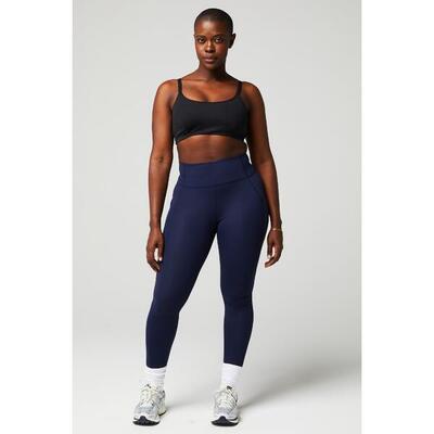 Dameslegging oasis pureluxe met ondoorzichtige stof en medium compressie