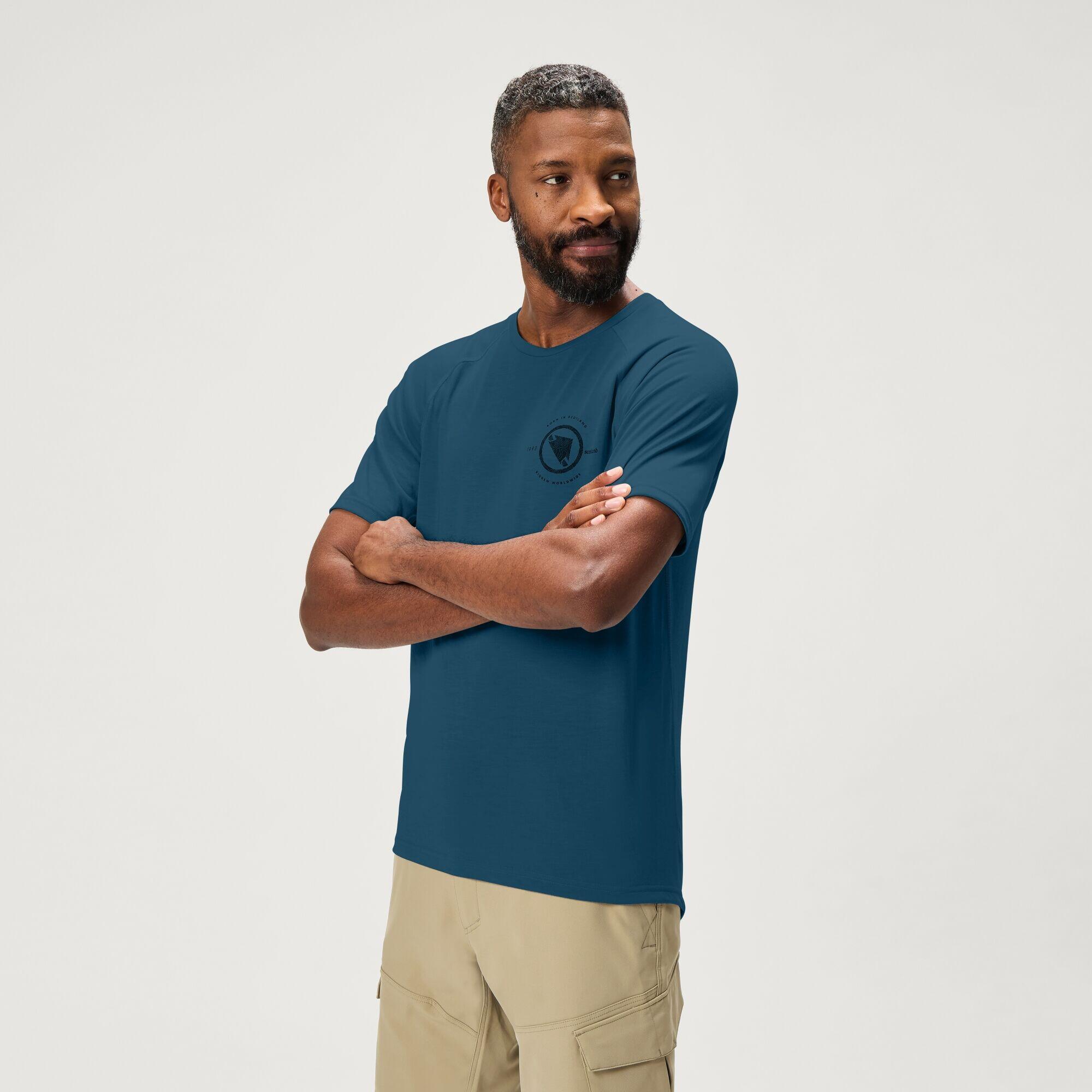 Herren Shirt Loop Mit Rundhalsausschnitt 5/5