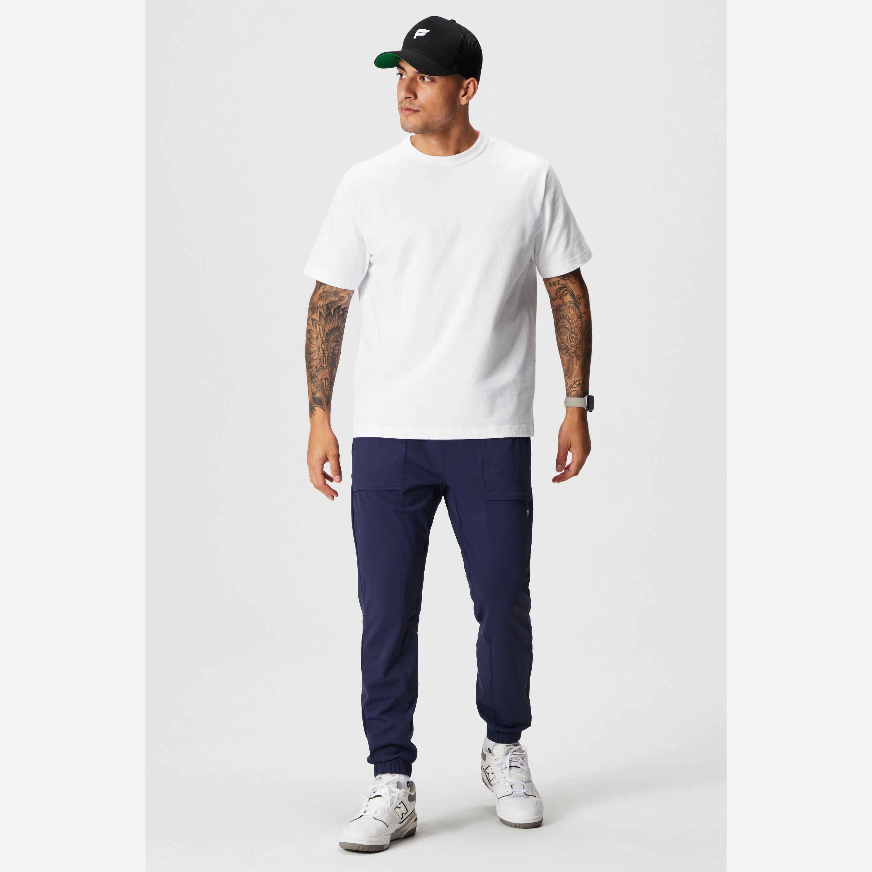 Pantalon De Jogging Homme The One En Tissu Technique Avec Poches Zippées 6/7