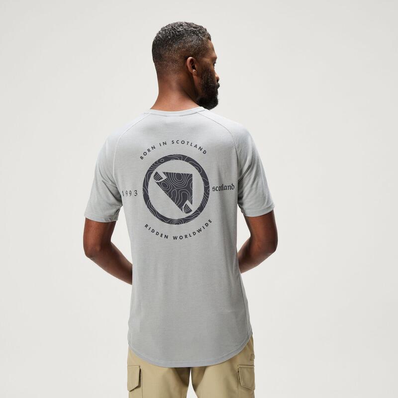 Tricou tehnic Endura Loop S/S Dreich Grey