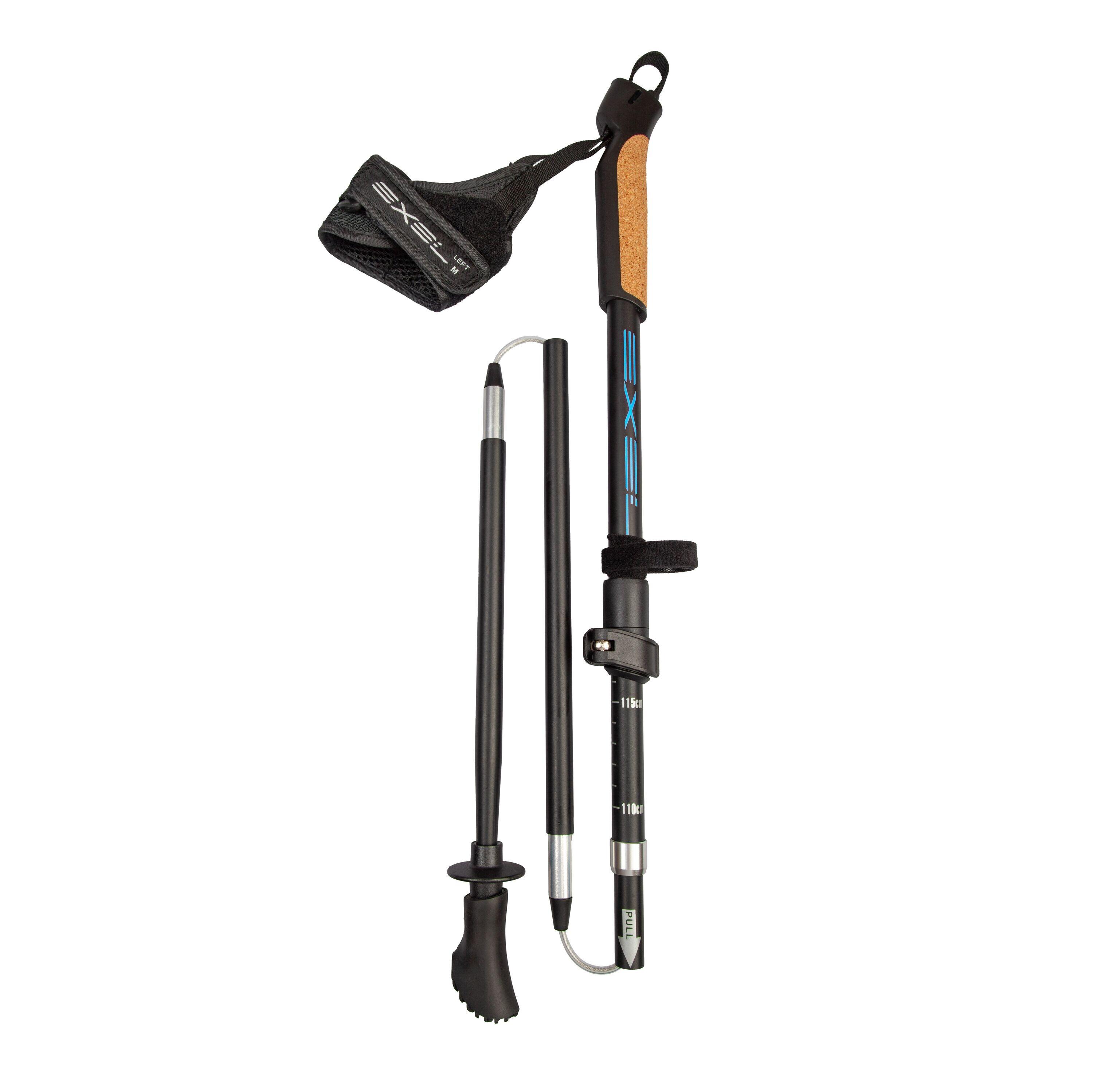 Nordic Walker Foldable Alu Faltbar, Mit Einstellfunktion 3/6