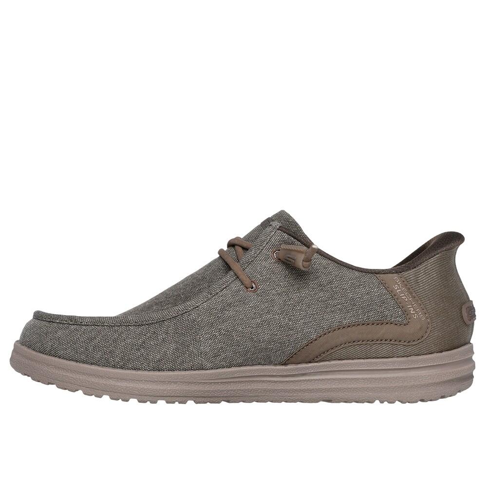 Sapatilhas Mocassins Skechers Homem Relaxed Fit: Melson - Coronado Marrons 6/7