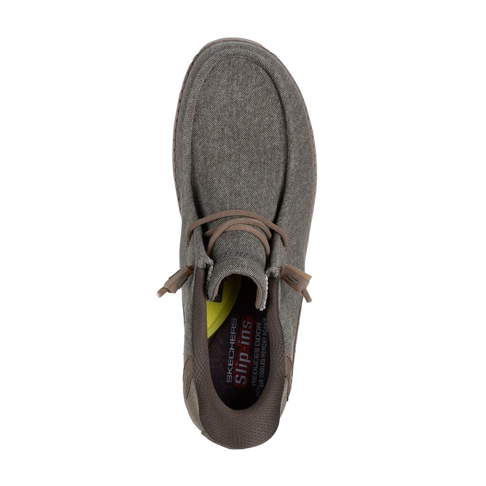 Sapatilhas Mocassins Skechers Homem Relaxed Fit: Melson - Coronado Marrons 5/7
