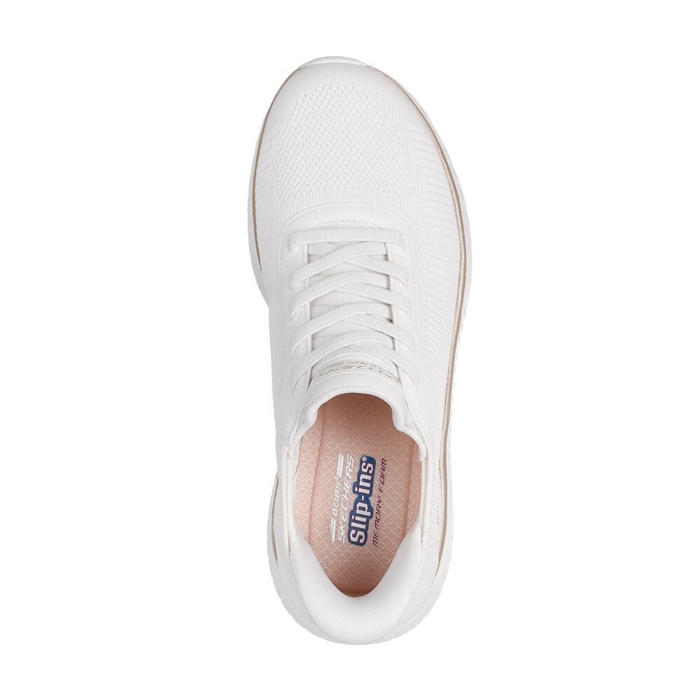 Zapatillas Skechers Mujer Bobs Squad Chaos Blanco 5/7