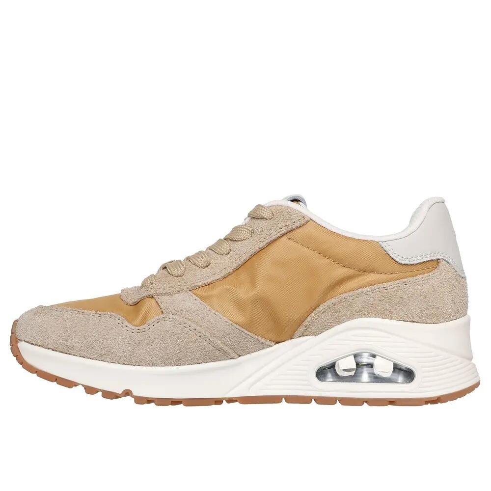 Baskets Baskets FEMME Skechers Uno Air Vintage Dayz Mostaza 5/7