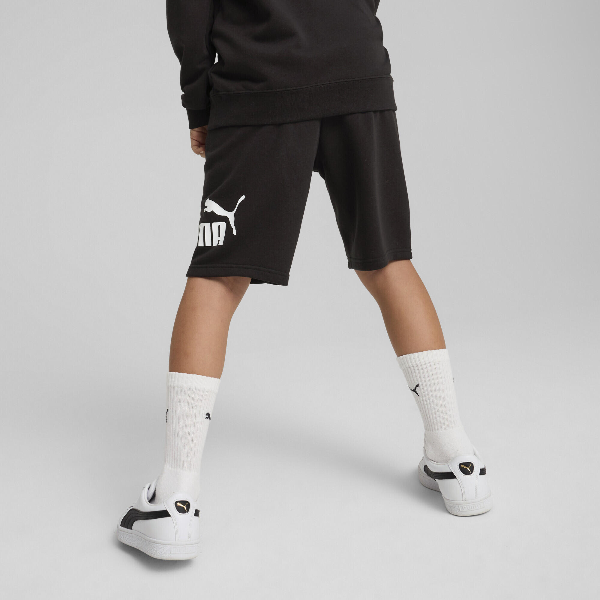 Shorts con logo ESS No. 1 per ragazzi PUMA 3/5