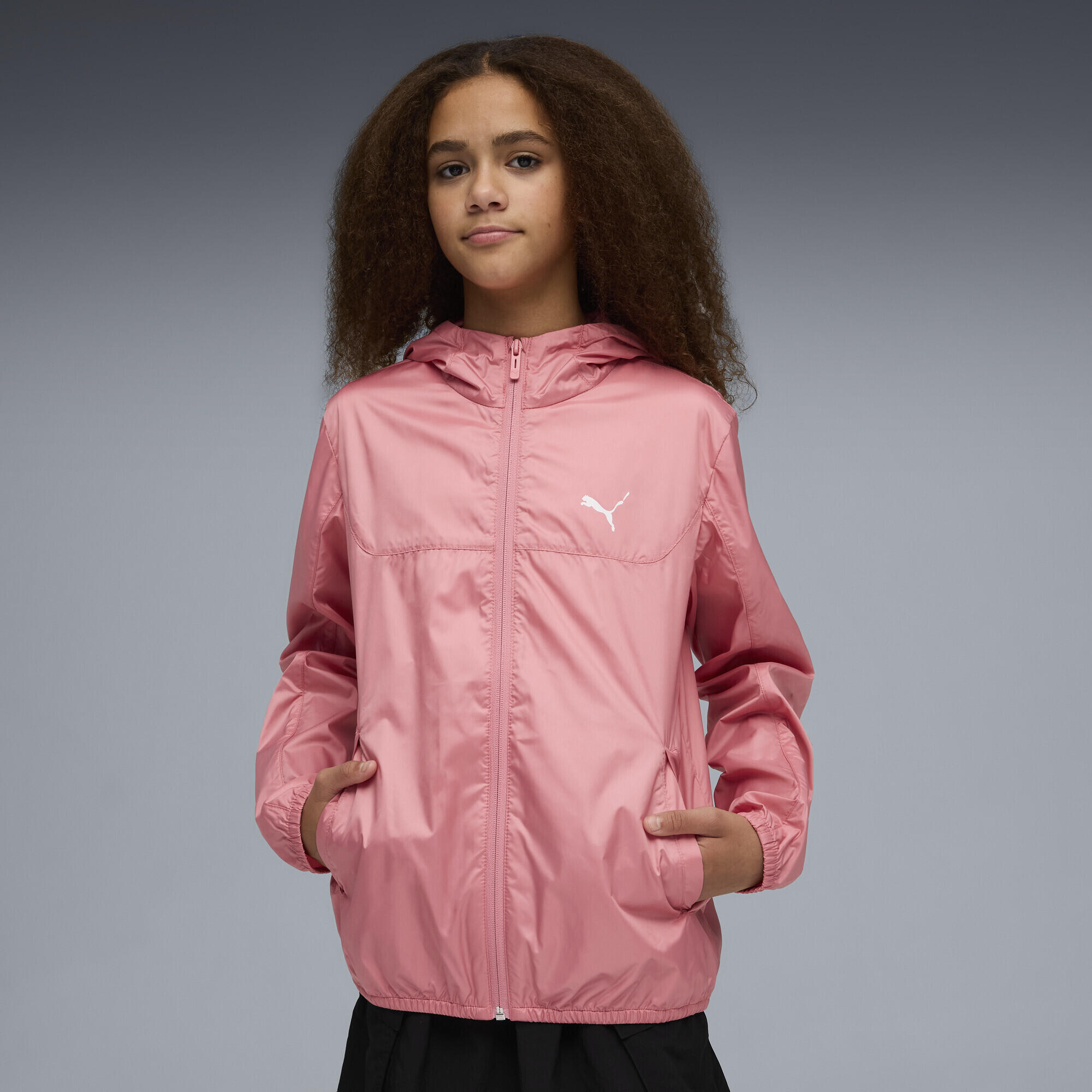 Essentials Regular Windjacke Jugendliche PUMA 2/6