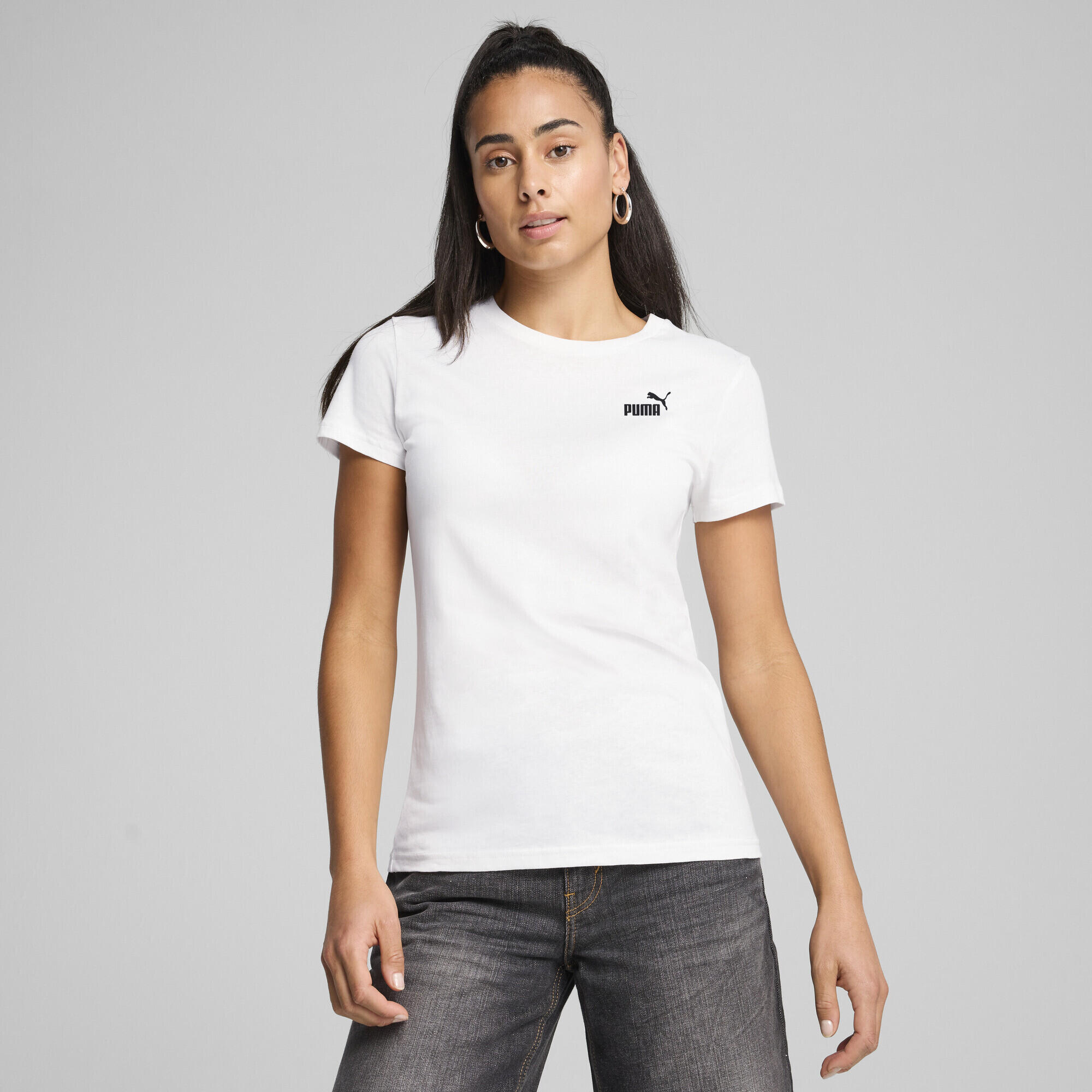 ESS Small No. 1 Logo T-Shirt Damen PUMA 2/6