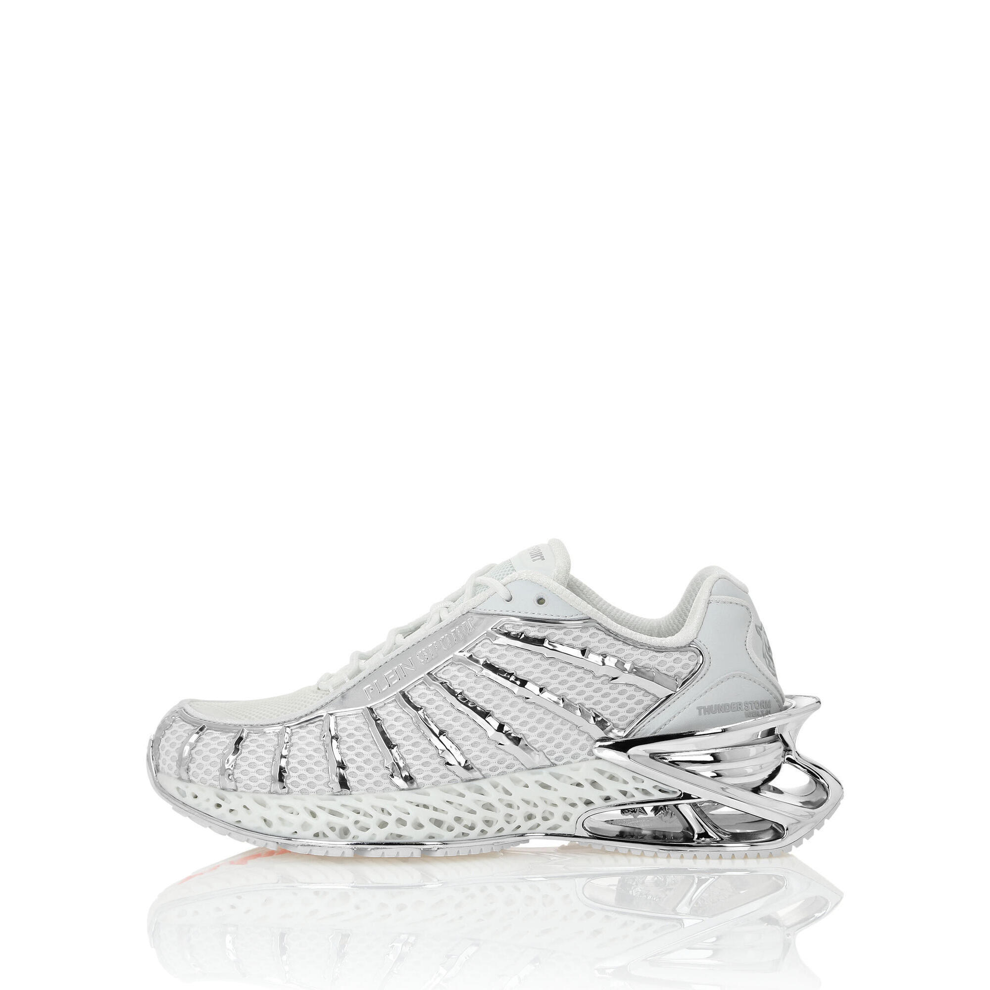 Plein Sport - Baskets De Course Thunderstorm Genx - Chaussures De Sport - Blanc - Decathlon