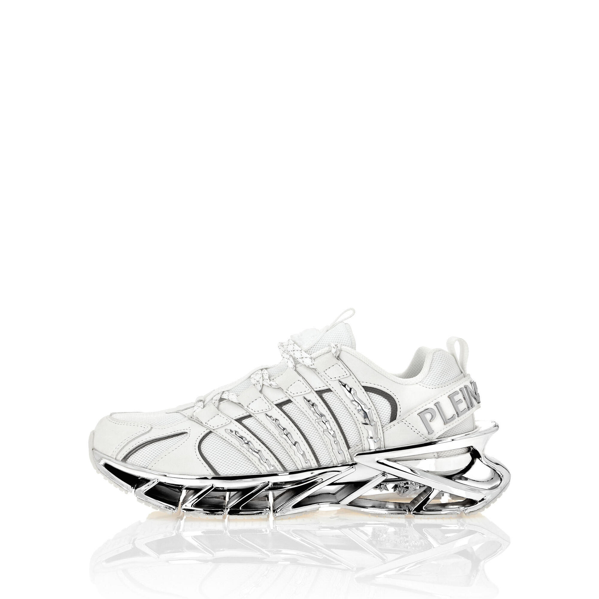 Plein Sport - Baskets De Course - Chaussures De Sport - Blanc - Decathlon