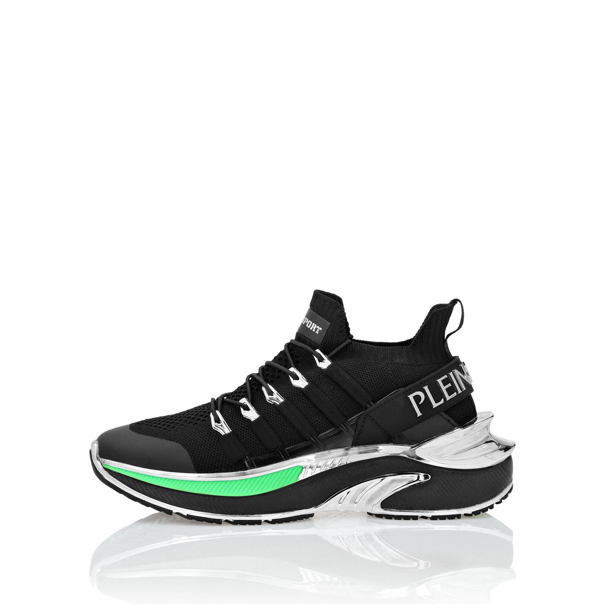 Plein Sport - Baskets De Course Chrome Surfer - Chaussures De Sport - Noir|vert - Decathlon