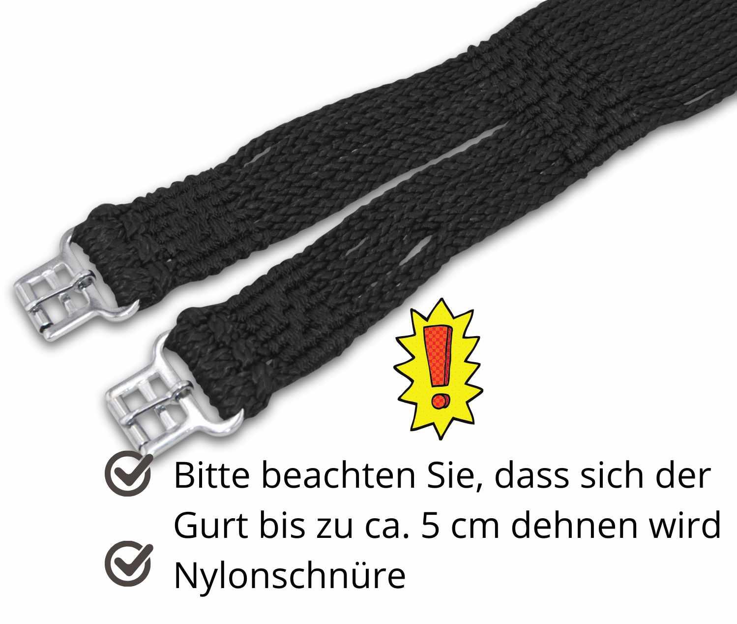 AMKA Sattelschnurengurt aus Nylon 3/4