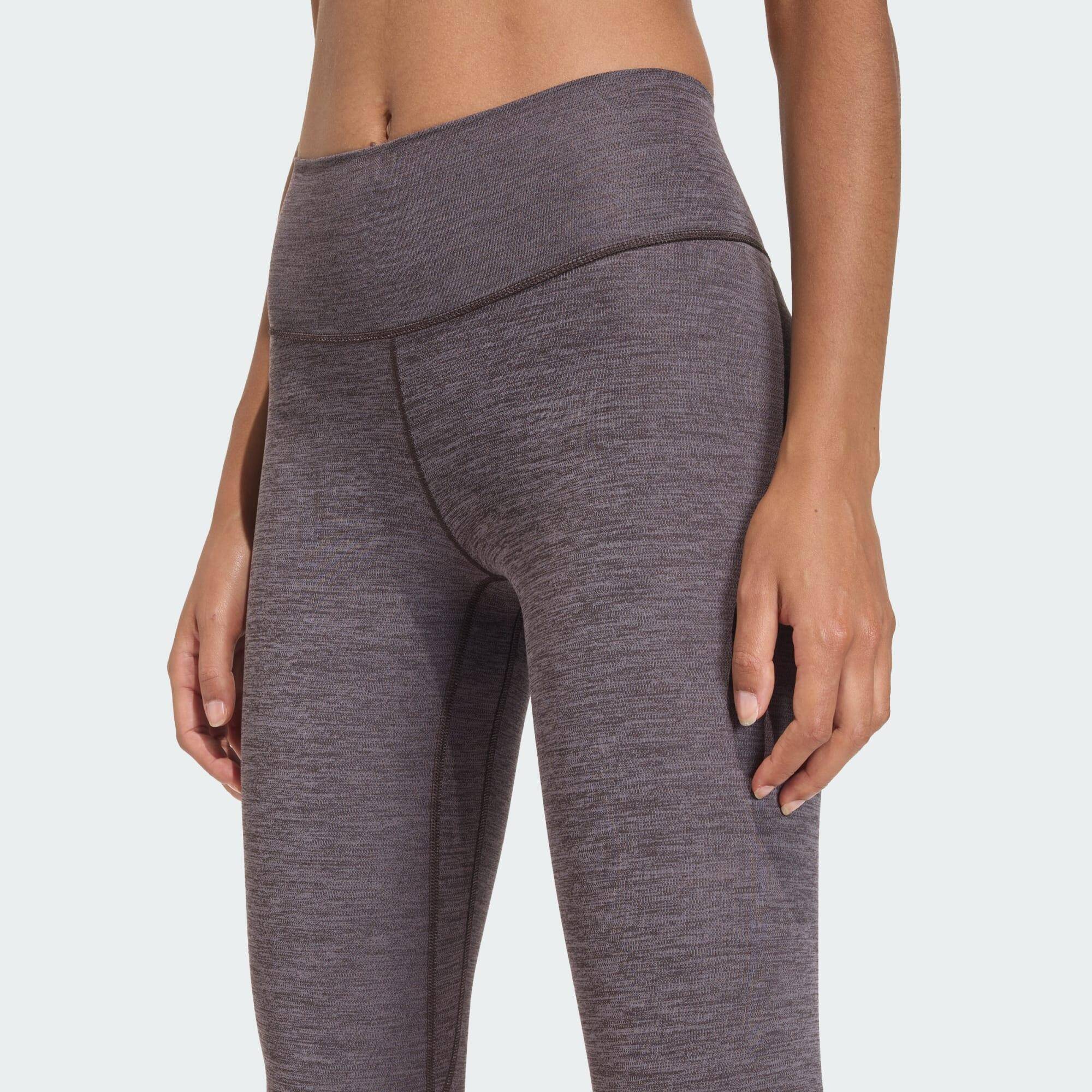 Adidas All Me 7/8 L Women Training Tights Brown -  4