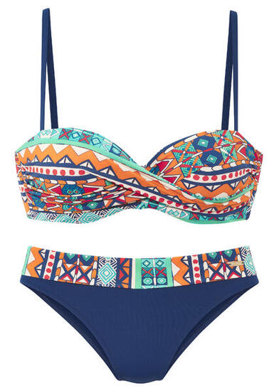 Damen Bügel-Bandeau-Bikini