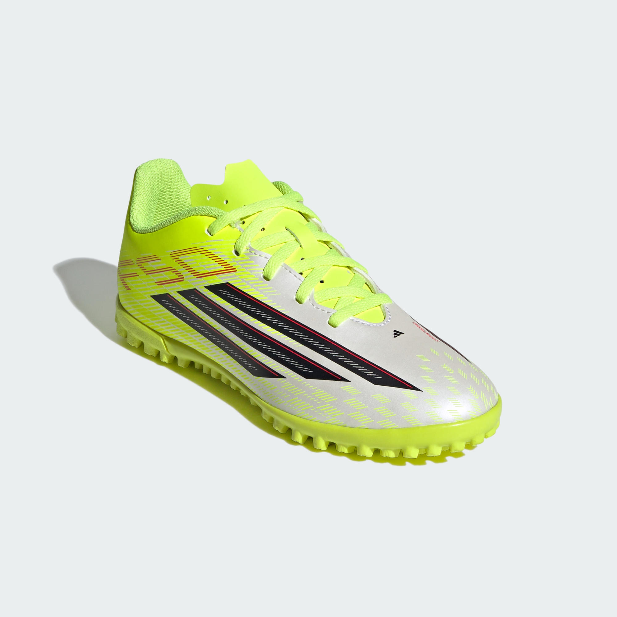 Scarpe da calcio F50 Club per erba sintetica per bambini e bambine 4/7