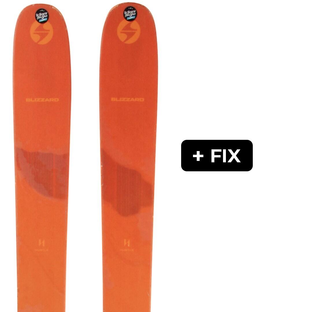 BLIZZARD Reconditionné - BLIZZARD HUSTLE 10 + MARKER SQUIRE TCX - Très bon état