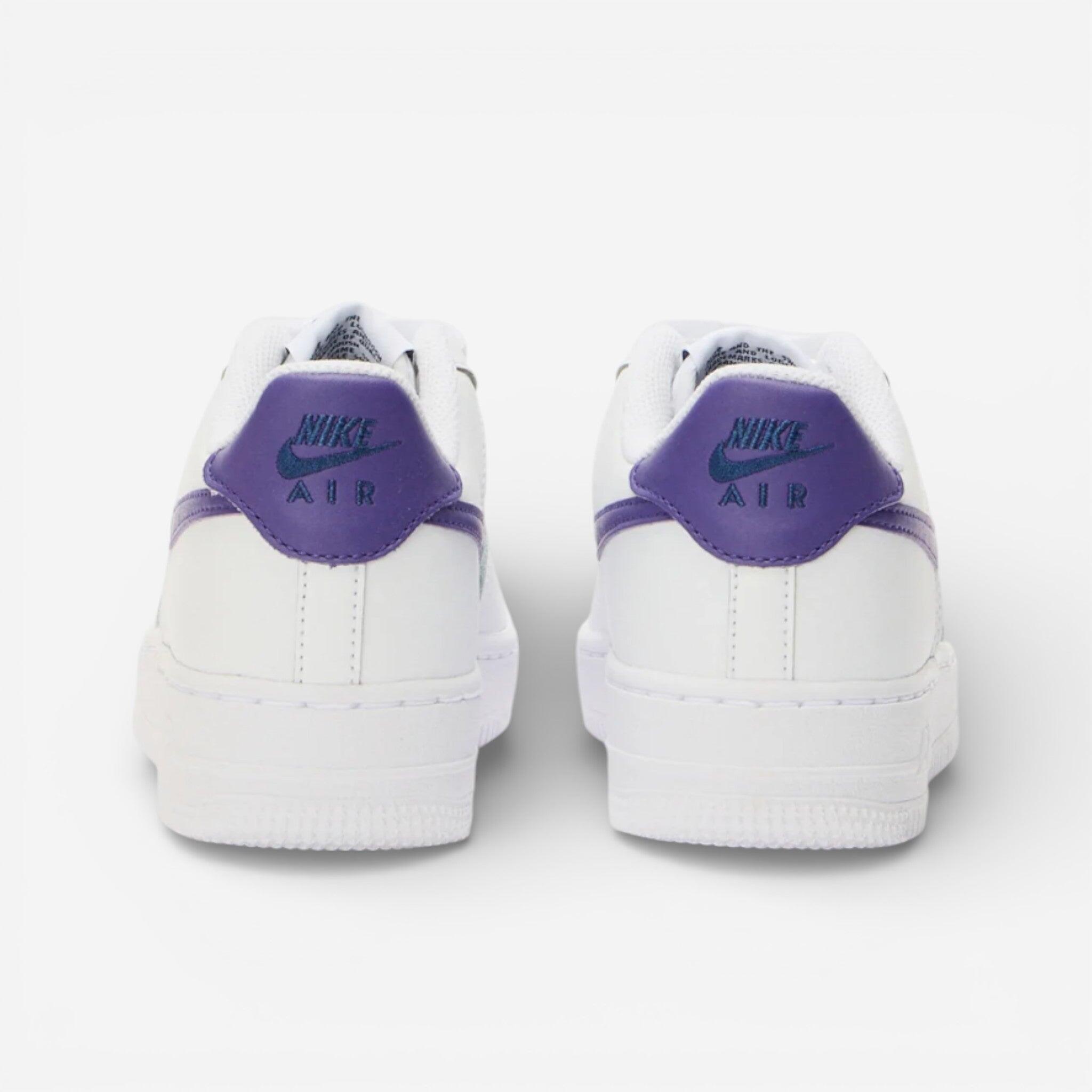 Nike Air Force 1 "White Court Purple" (GS) 3/3