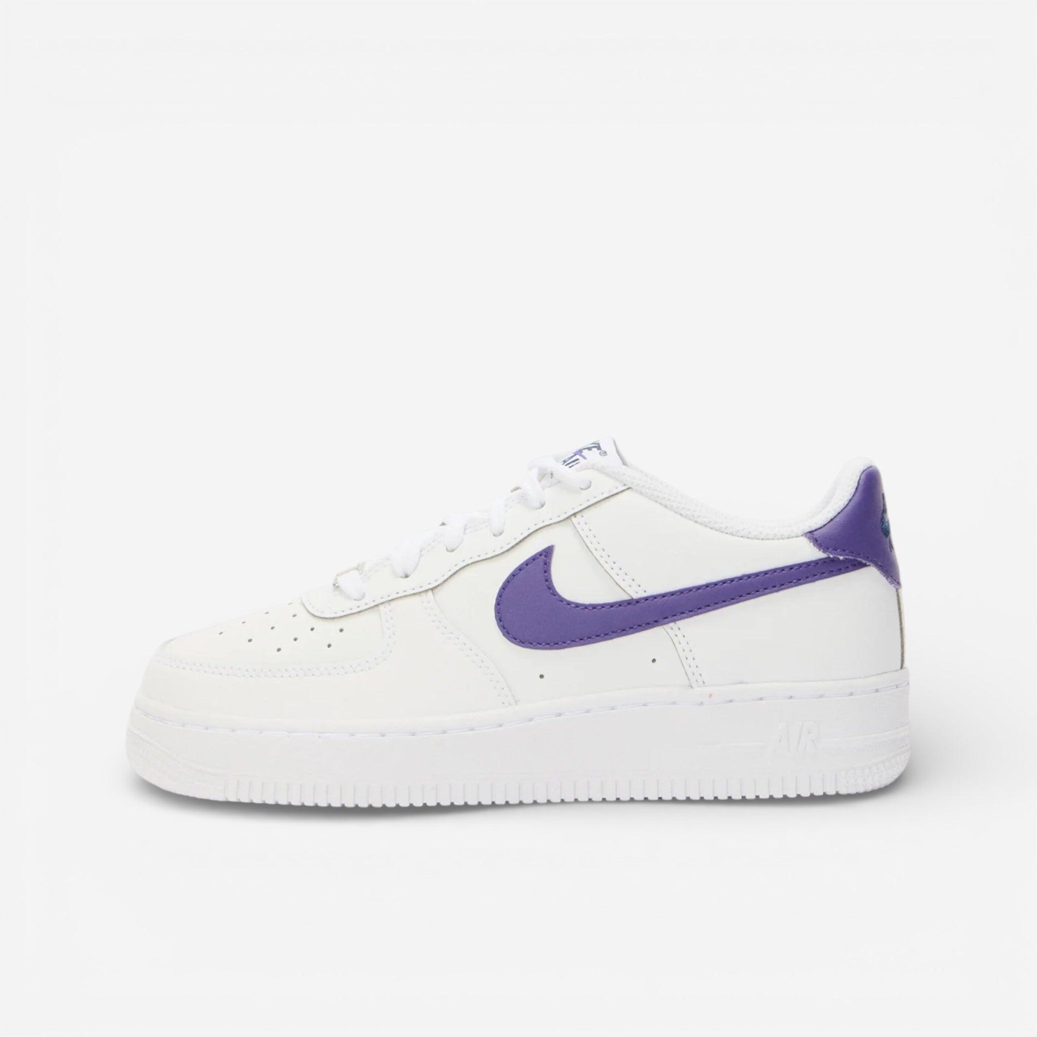 Nike Air Force 1 "White Court Purple" (GS) 2/3