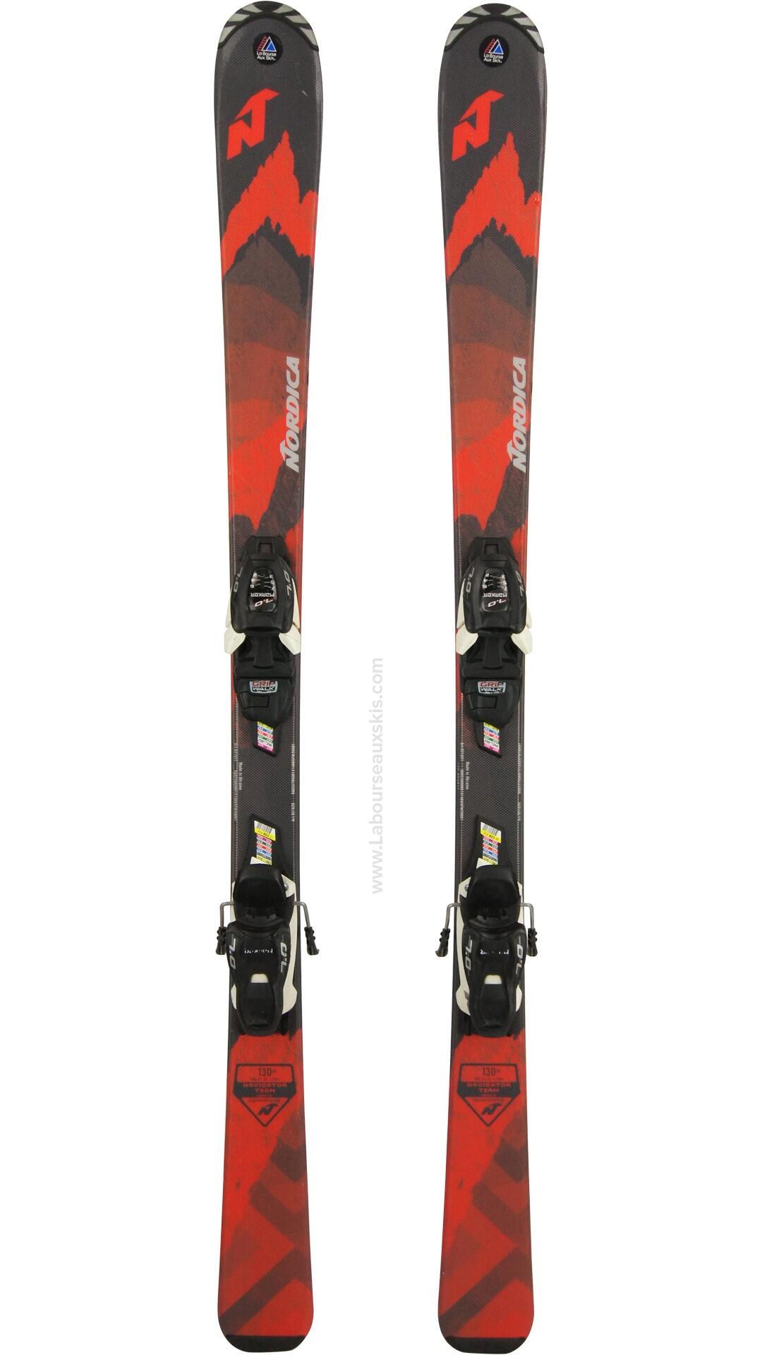 Reconditionné - NORDICA NAVIGATOR TEAM + MARKER  JR 4.5 7.0 FDT - Très bon état 2/4