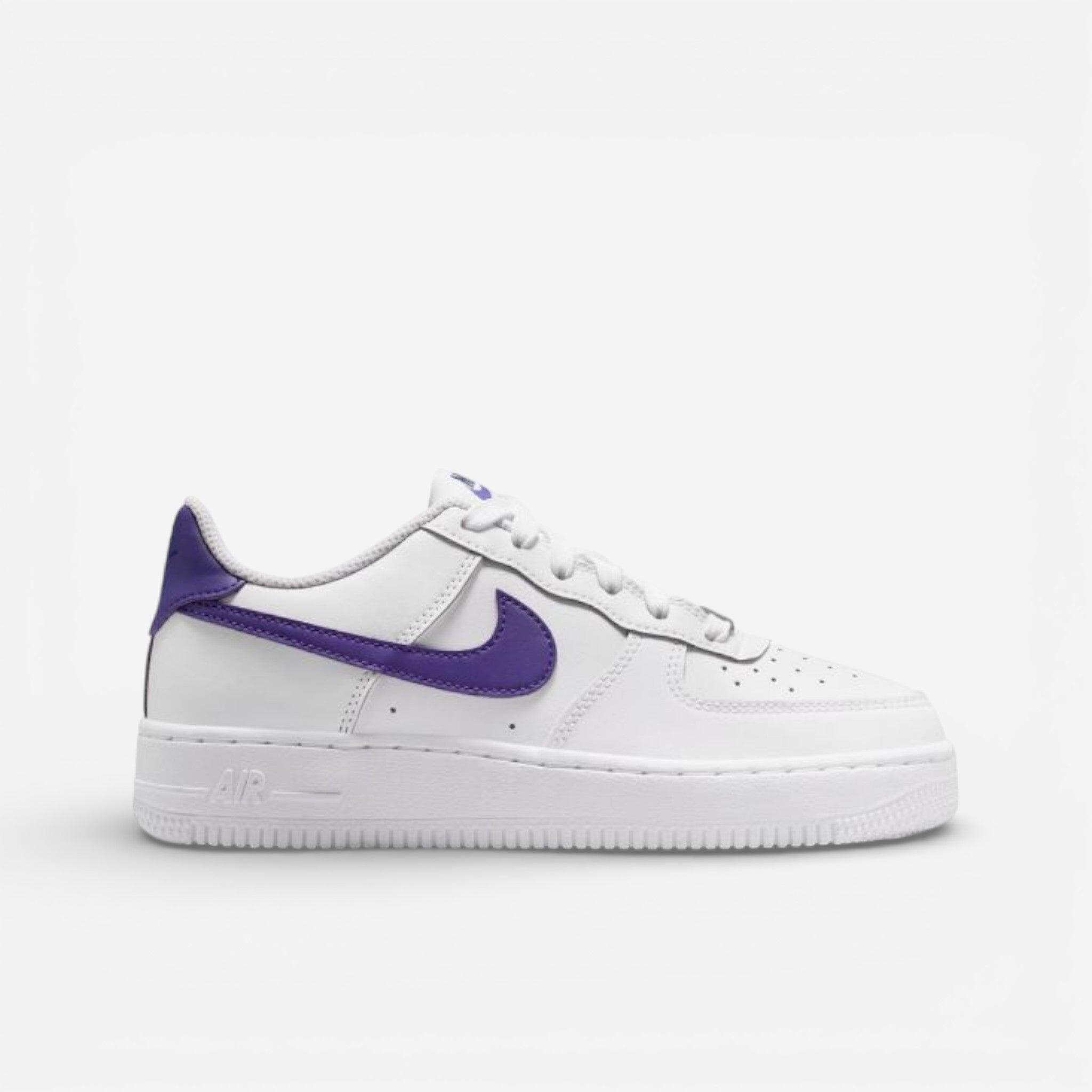 Nike Air Force 1 "White Court Purple" (GS) 1/3