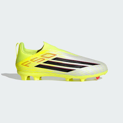 Scarpa da calcio F50 LEAGUE senza lacci per terreni naturali