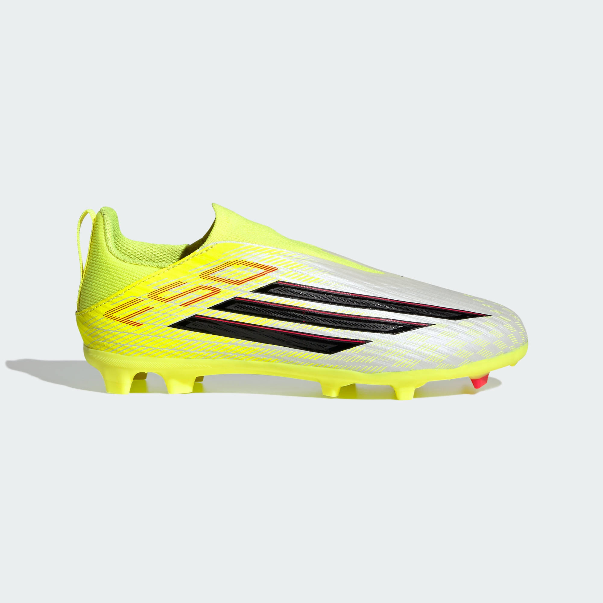 Adidas - Chaussure De Football Enfants F50 League Laceless Terrain Souple / - Chaussures De Football - Jaune|noir|rouge - Decathlon