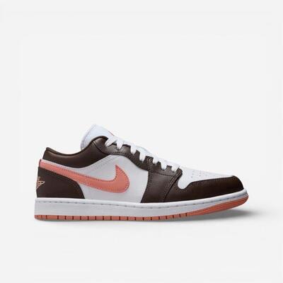 Air jordan 1 low brown/pink (women's)
