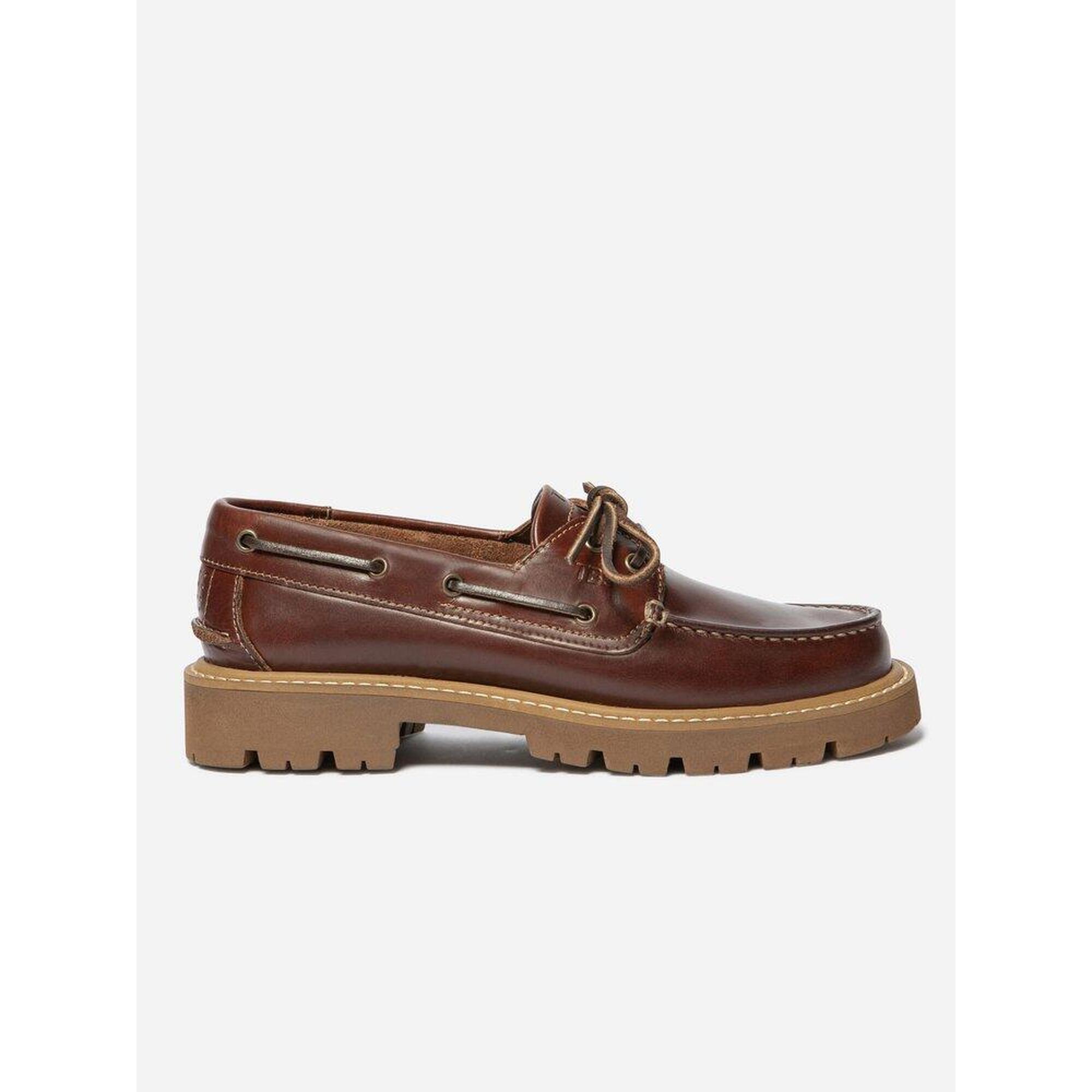 Tbs - Chaussures Bateau Femme Lazaria Acajou - Chaussures Bateau - Marron - Decathlon