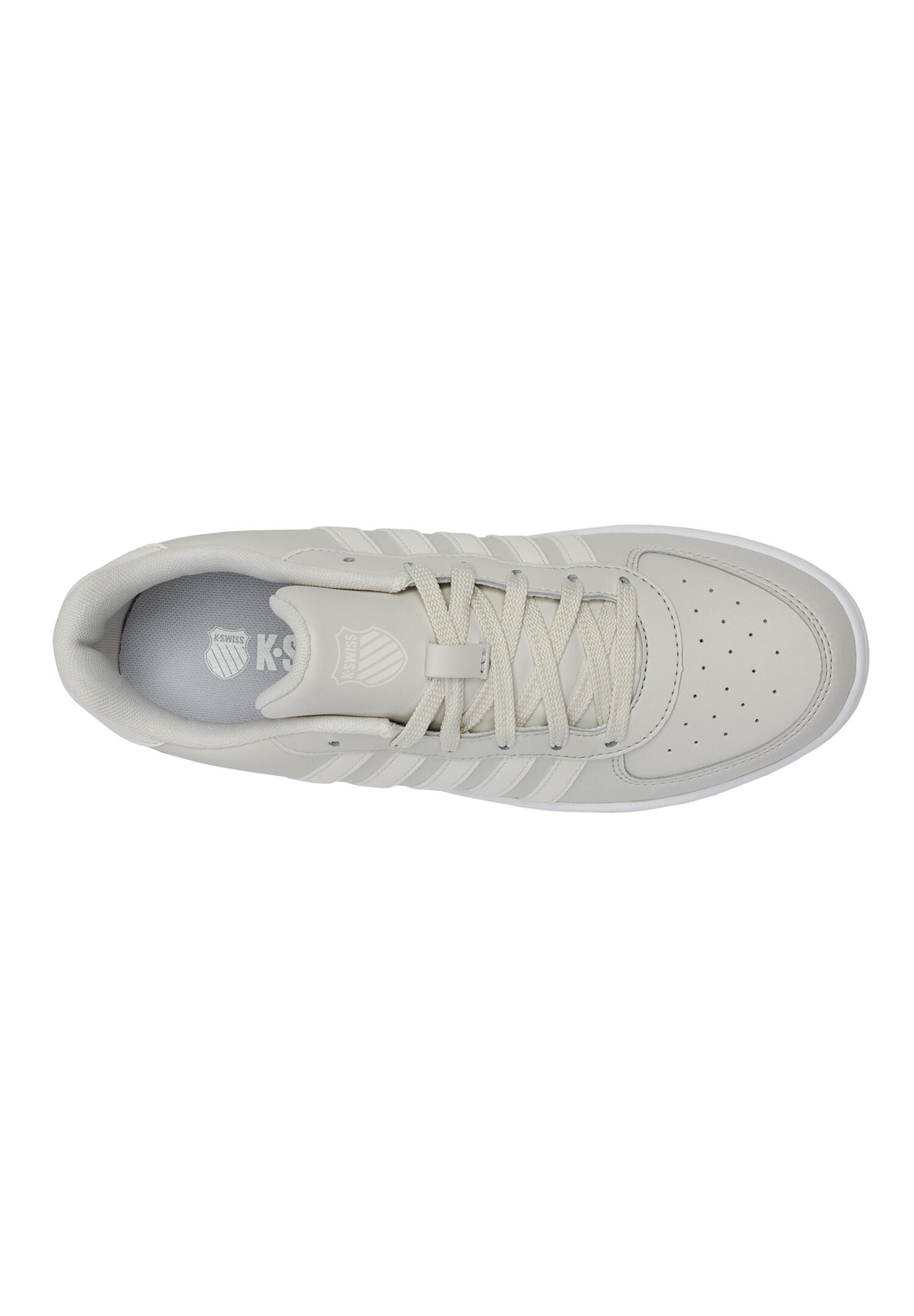 K-Swiss Damen Court Cali Sneaker Freizeitschuh 94777-001-M Gray 6/6