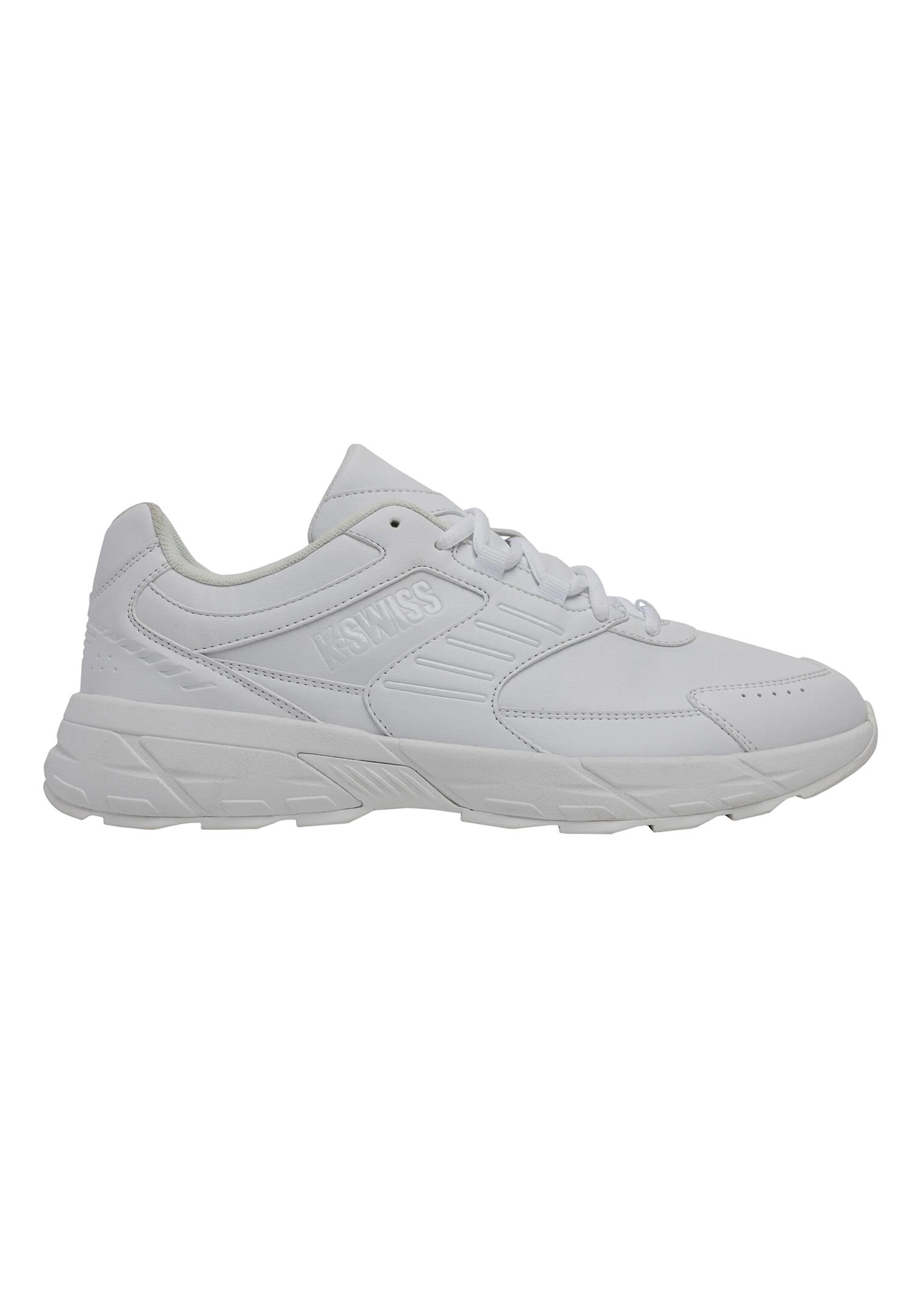 K-Swiss Damen Sneaker Freizeitschuh  94778-101-M  White/White 4/6