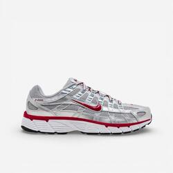 Nike P-6000 Metallic Silver Gym Red