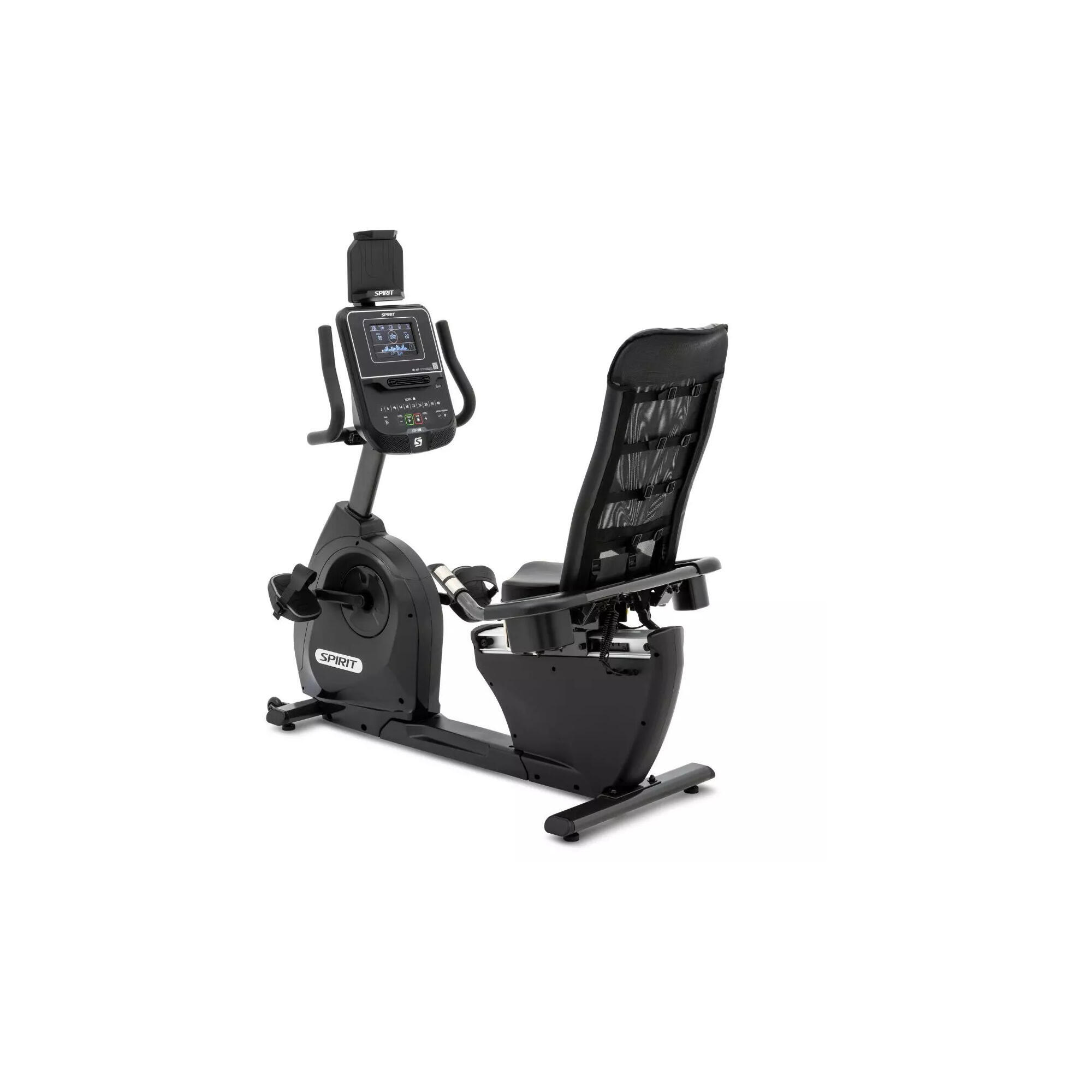 Spirit Liegeergometer XBR95 - komfortables Recumbent Bike mit App-Konnektivität 2/7
