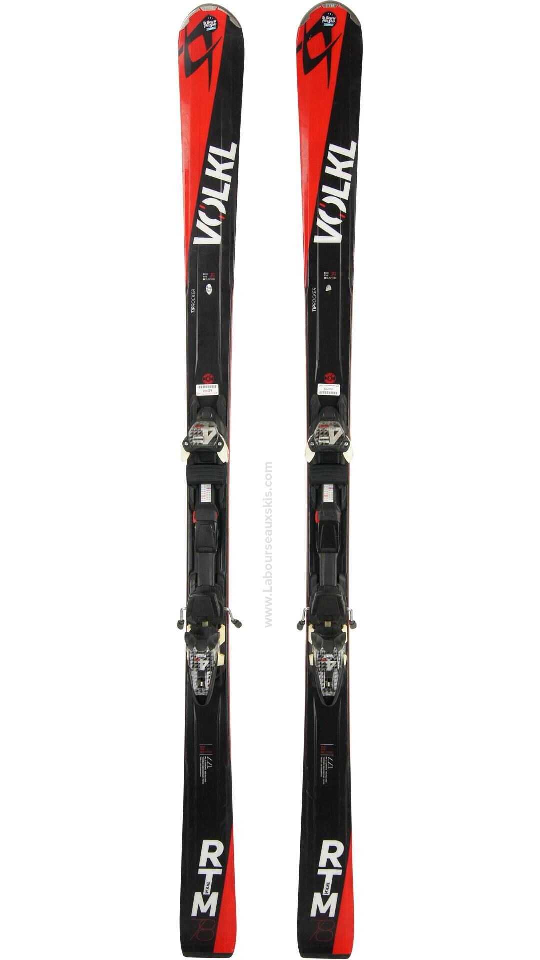 Reconditionné - VOLKL RTM 78 + MARKER 4MOTION  XL 10.0 - Très bon état 4/7