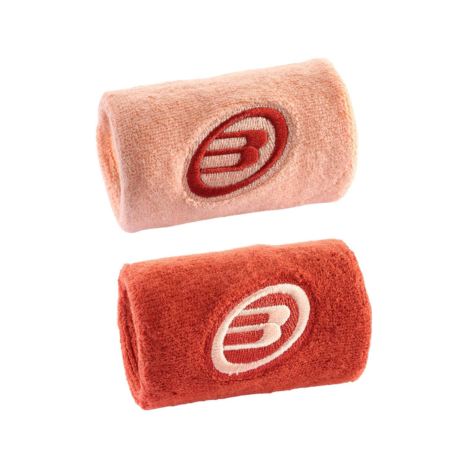 Bullpadel - Par Poignets Bullpadel Orange Pastel/pamplemousse Femme Bpmu263 - Accessoire D'Apprentissage - Noir - Taille Unique - Decathlon