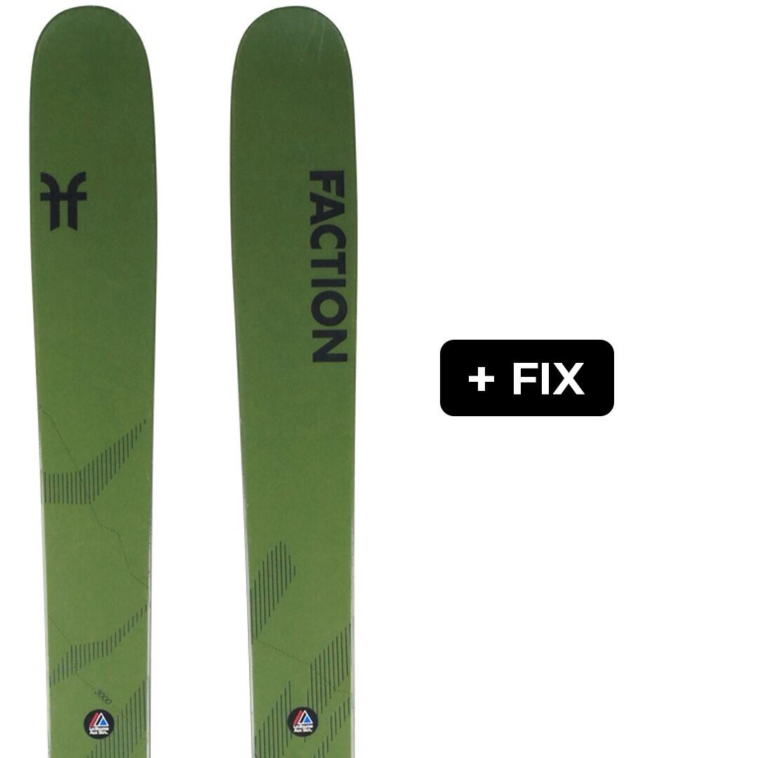 FACTION Reconditionné - FACTION AGENT 2 + MARKER ALPINIST DEMO 10 - Très bon état