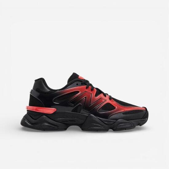 New Balance 9060 X Black Red Gradient