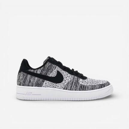 Nike Air Force 1 Flyknit 2 Black Pure Platinum