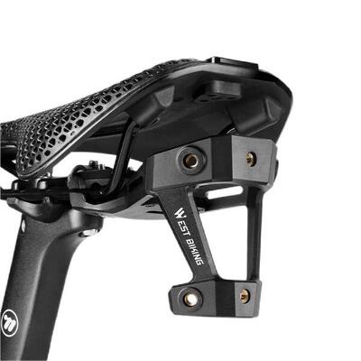 estensione portaborraccia rail sella singola o doppia west biking