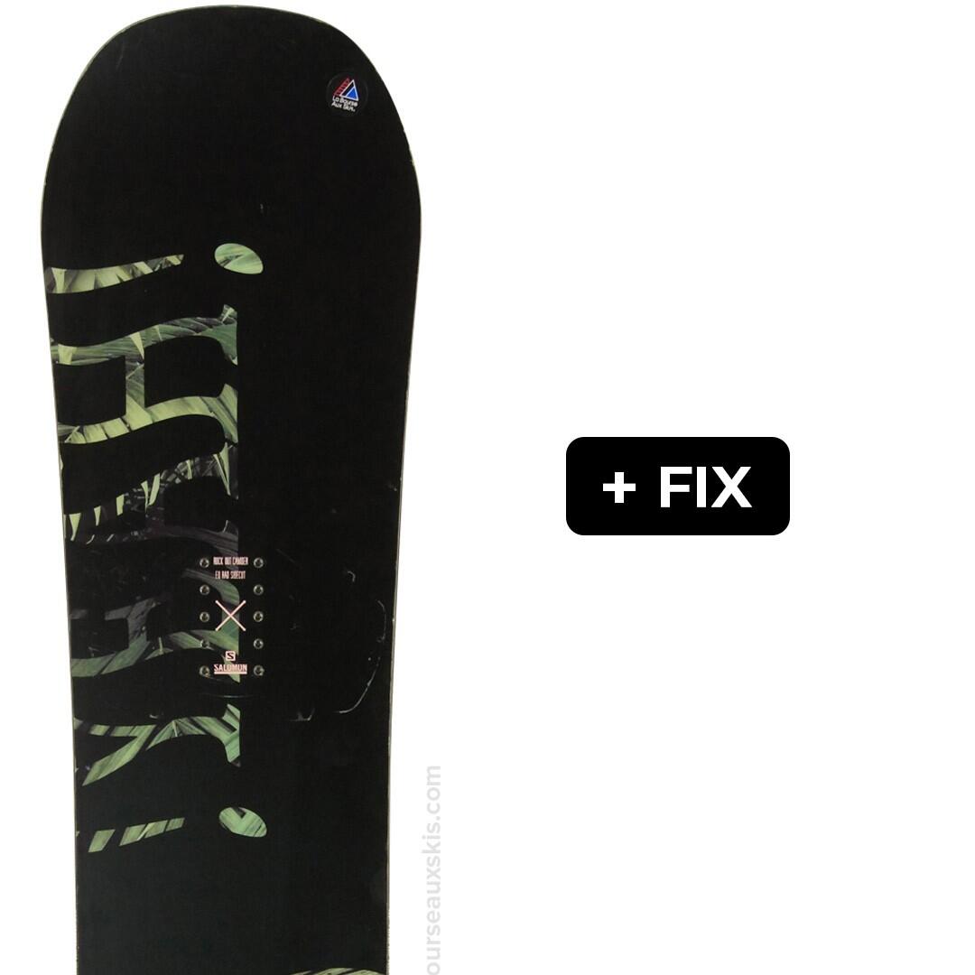 SALOMON Reconditionné - SALOMON OH YEAH + FIX - Très bon état