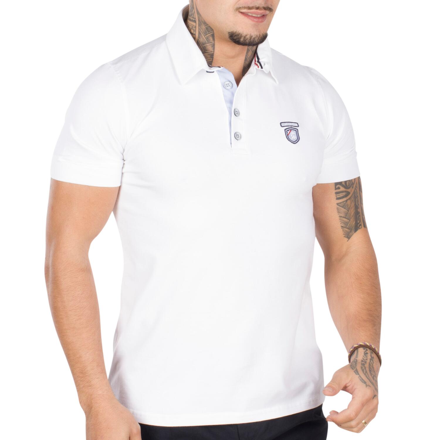 Shilton - Polo Uni Quartz Homme - Polo Manches Courtes - Blanc - Decathlon
