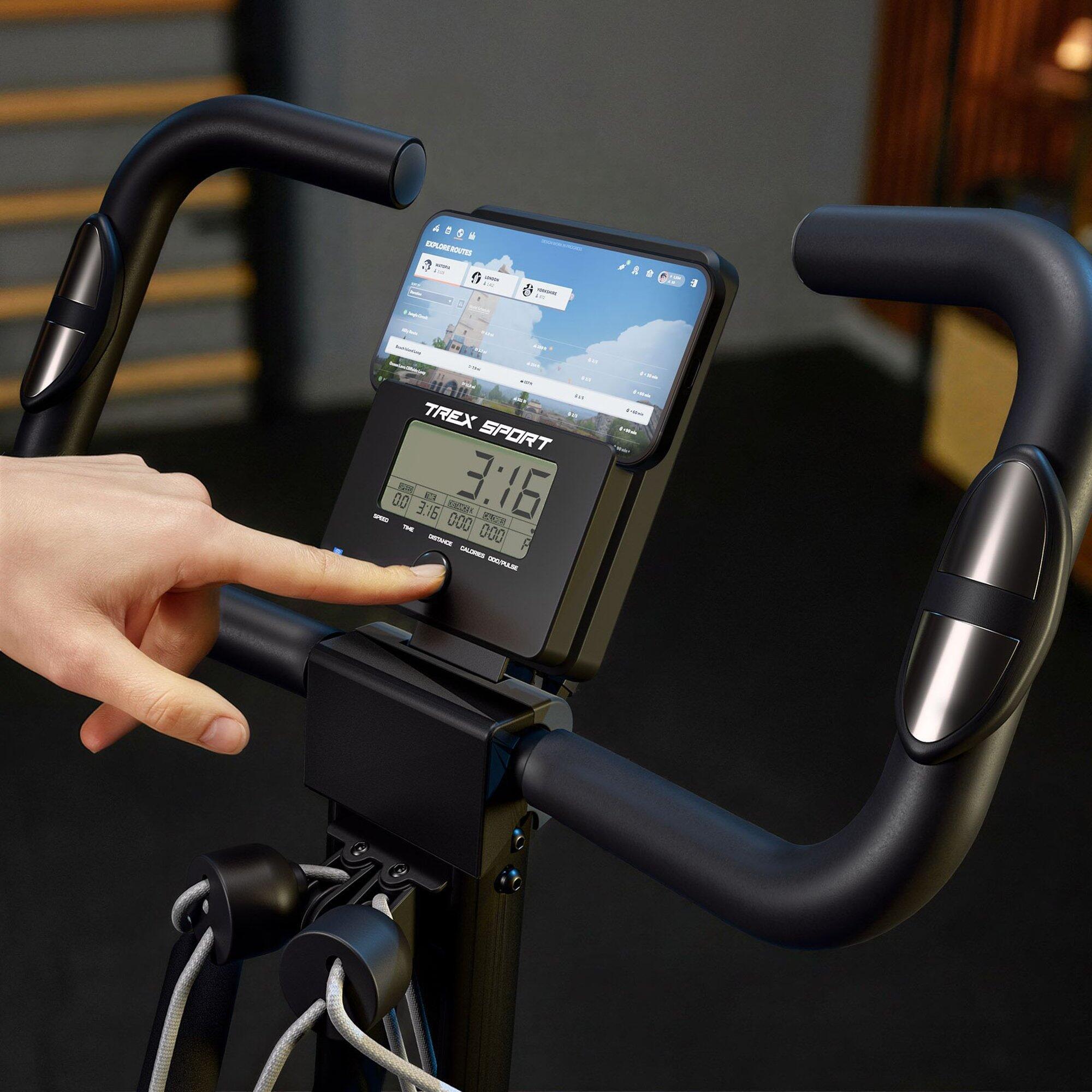 Vélo pliable Trex Sport TX-390XB TRIBER – Bluetooth, Kinomap, Zwift 7/7